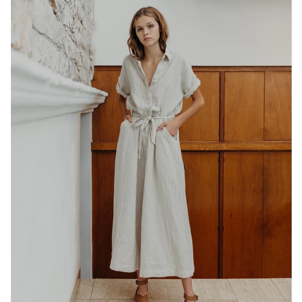 ESBY SAVANNAH JUMPER - TANSTONE STRIPE